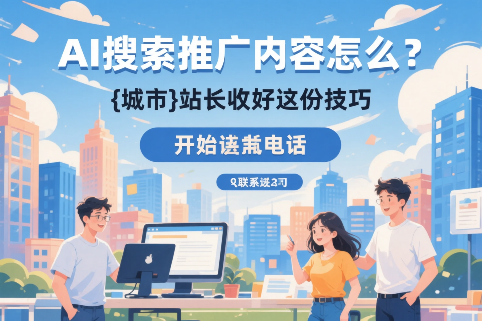 AI搜索推广内容怎么写？潜江站长收好这份技巧