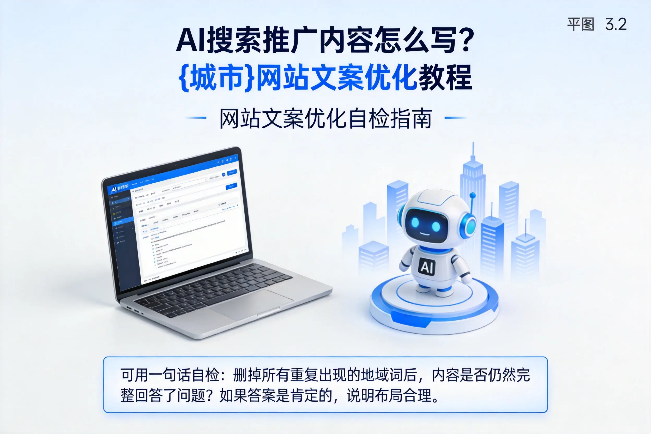 AI搜索推广内容怎么写?潜江网站文案优化教程
