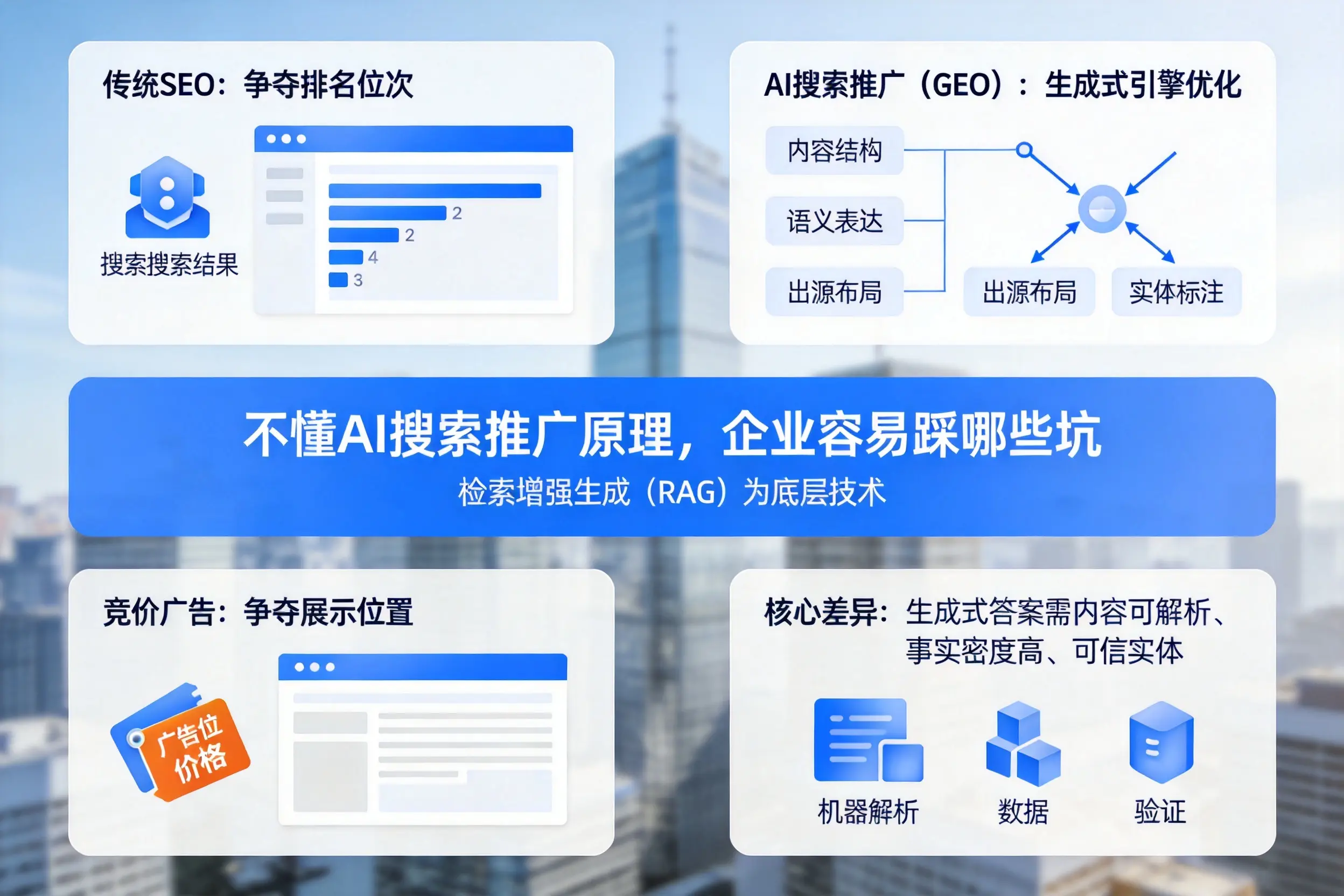 不懂AI搜索推广原理，潜江企业容易踩哪些坑