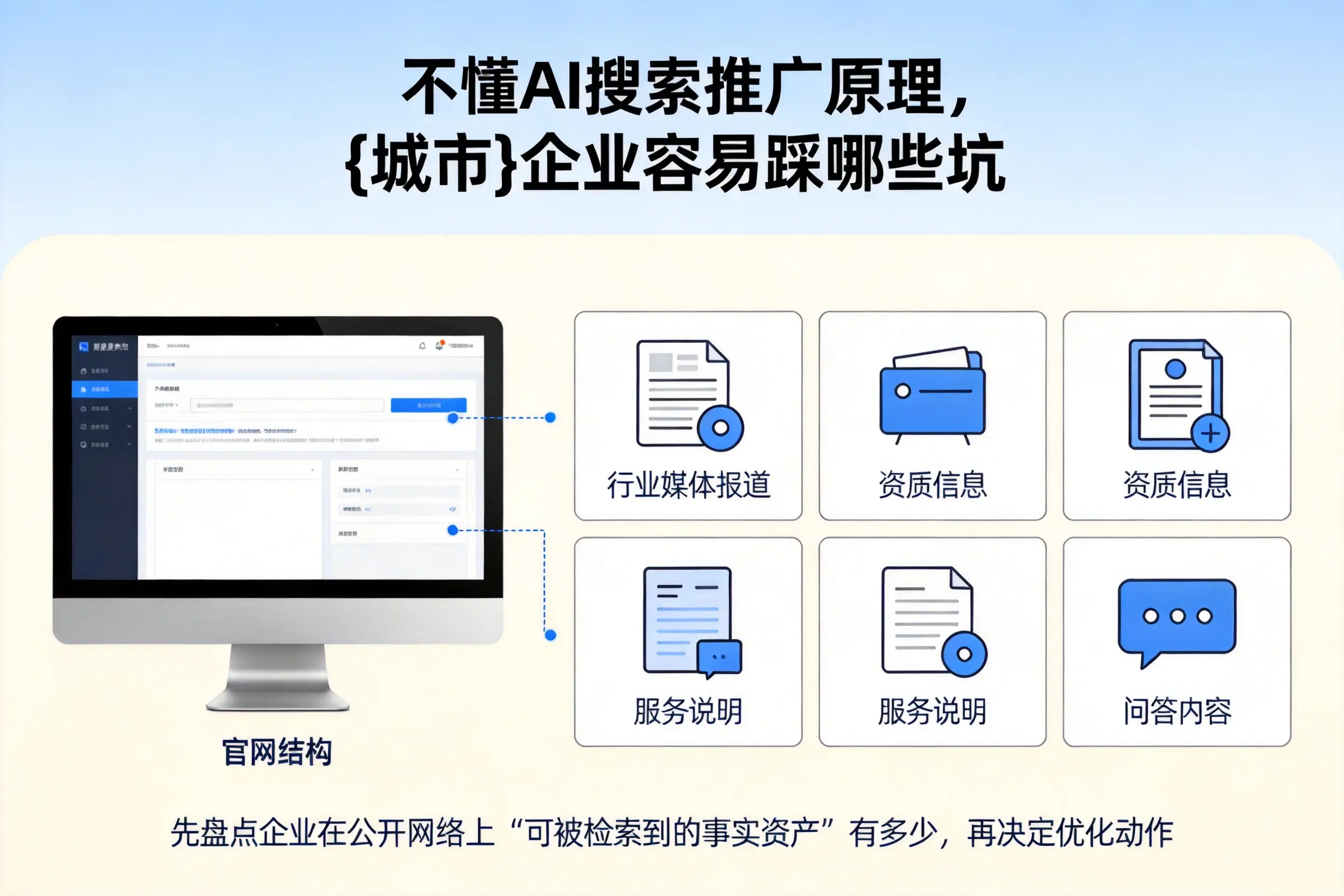 不懂AI搜索推广原理，潜江企业容易踩哪些坑