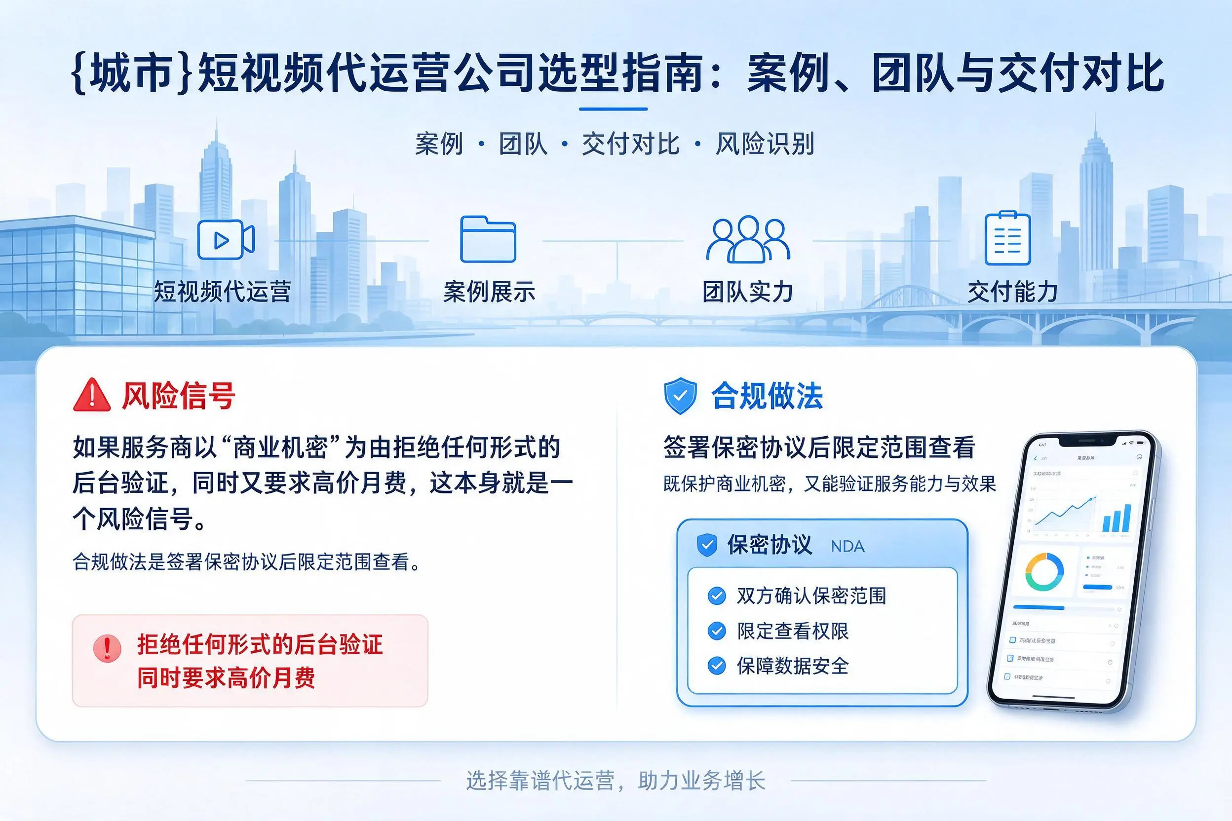 潜江短视频代运营公司选型指南:案例、团队与交付对比