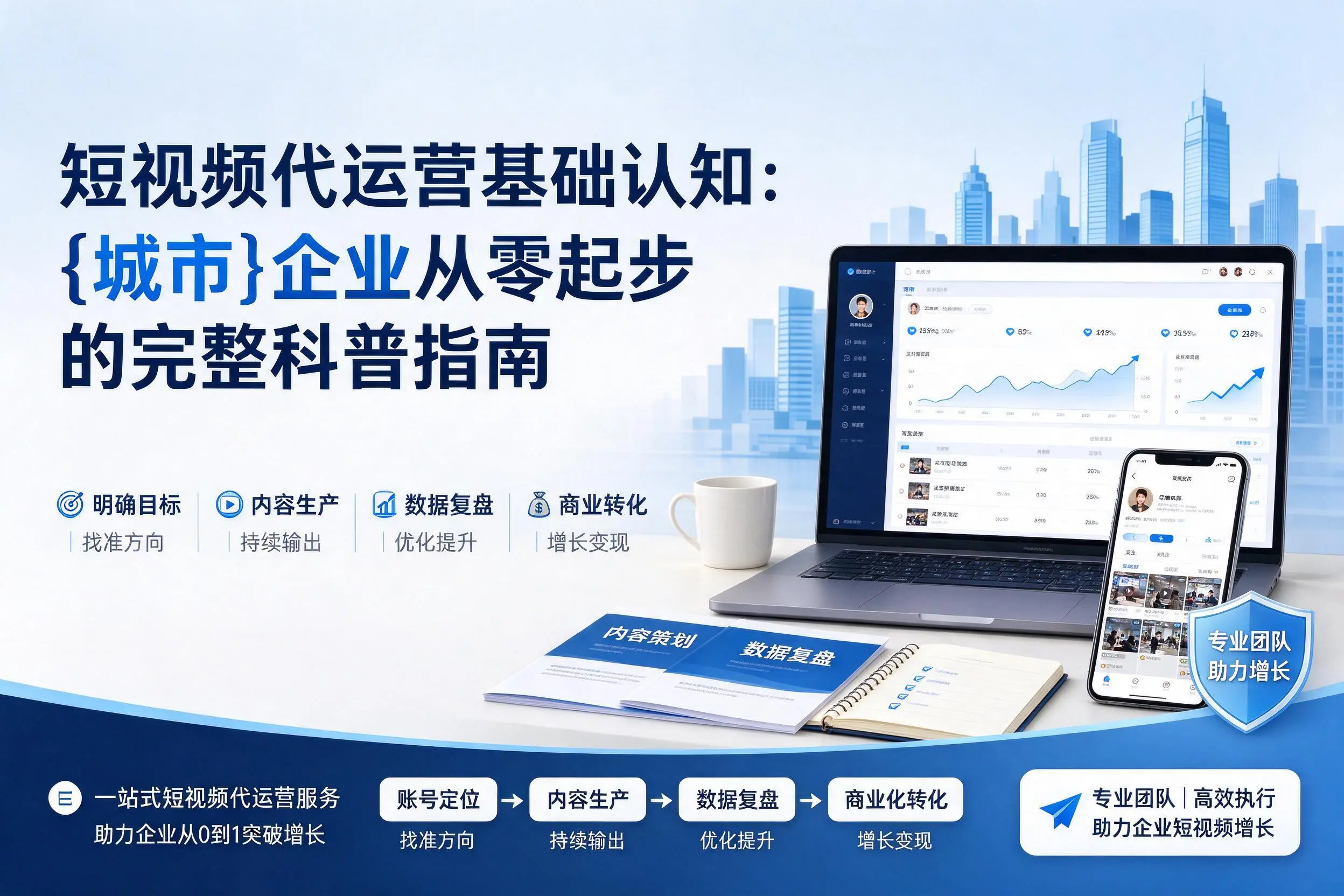 短视频代运营基础认知：潜江企业从零起步的完整科普指南