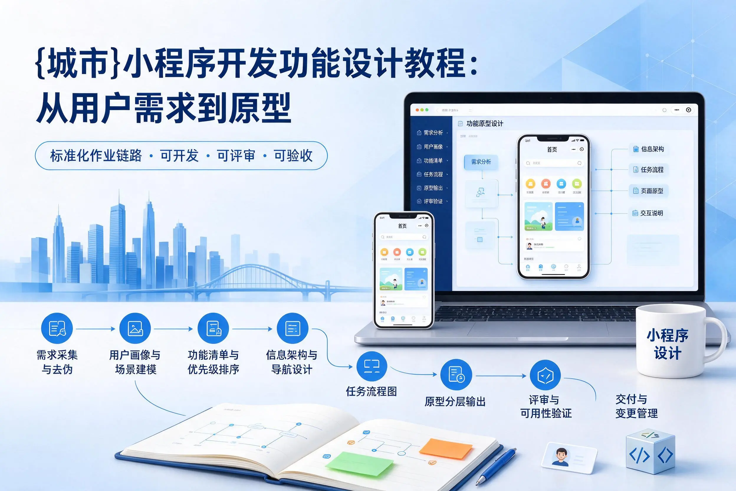 潜江小程序开发功能设计教程:从用户需求到原型