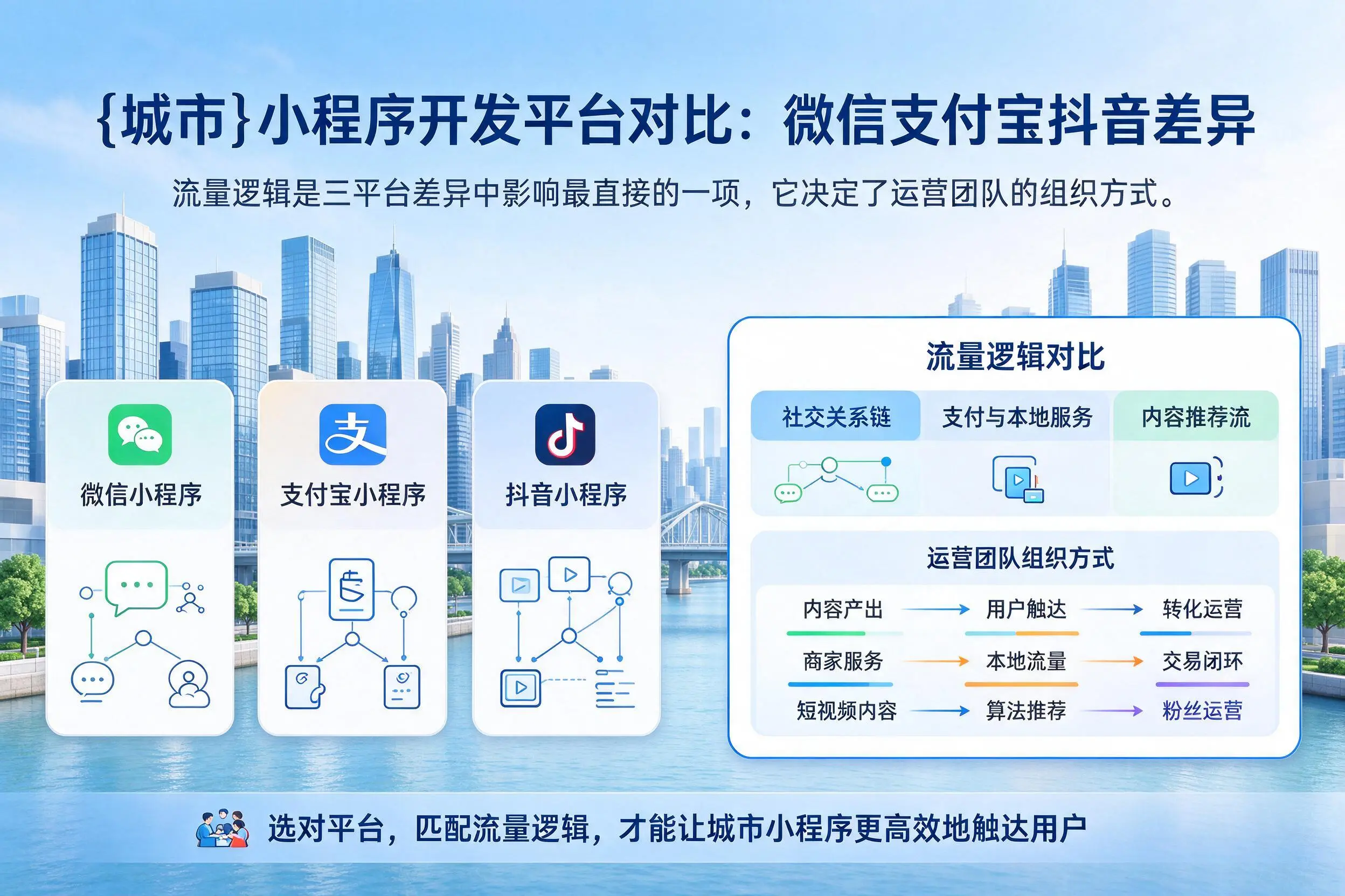 潜江小程序开发平台对比:微信支付宝抖音差异