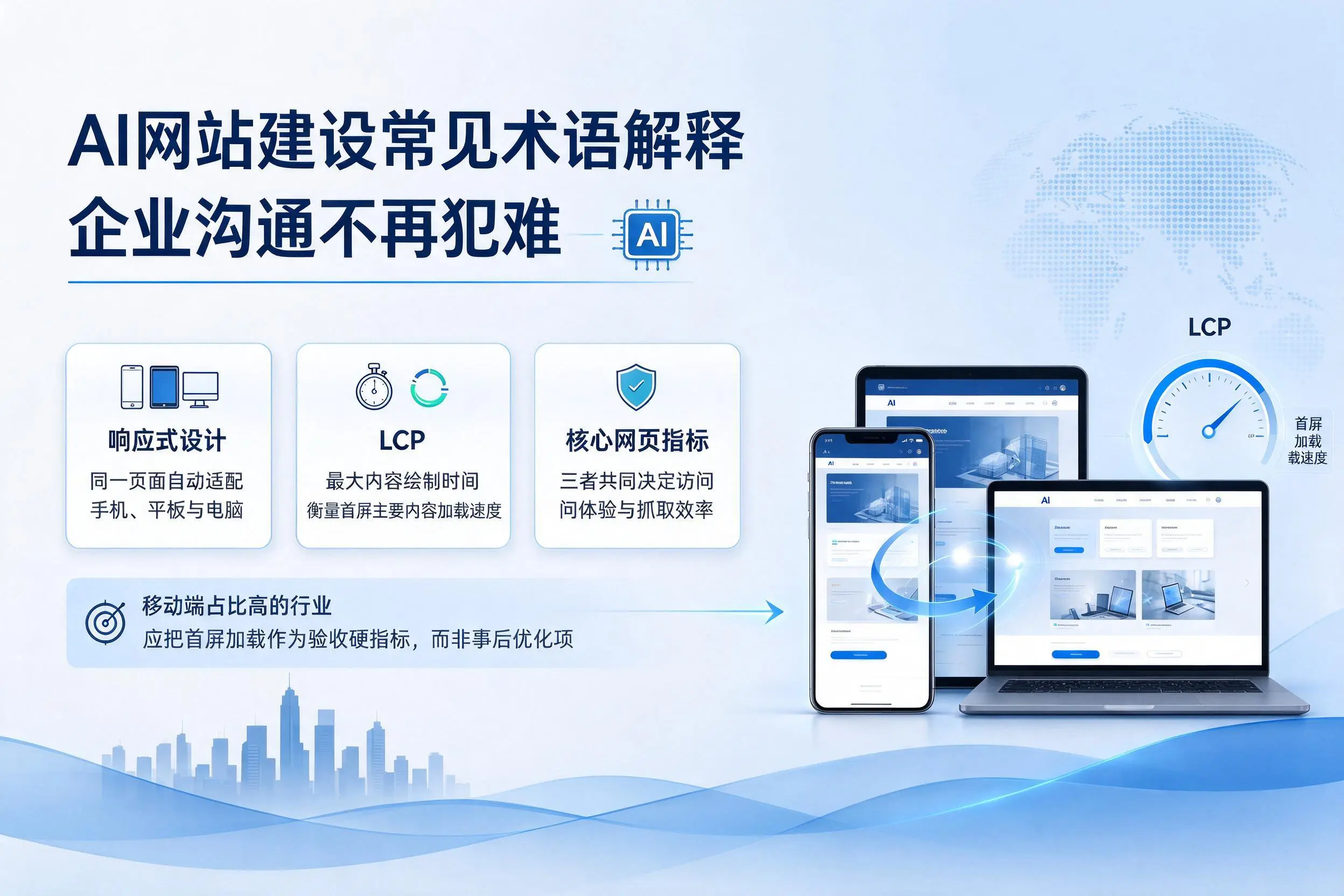 AI网站建设常见术语解释，潜江企业沟通不再犯难