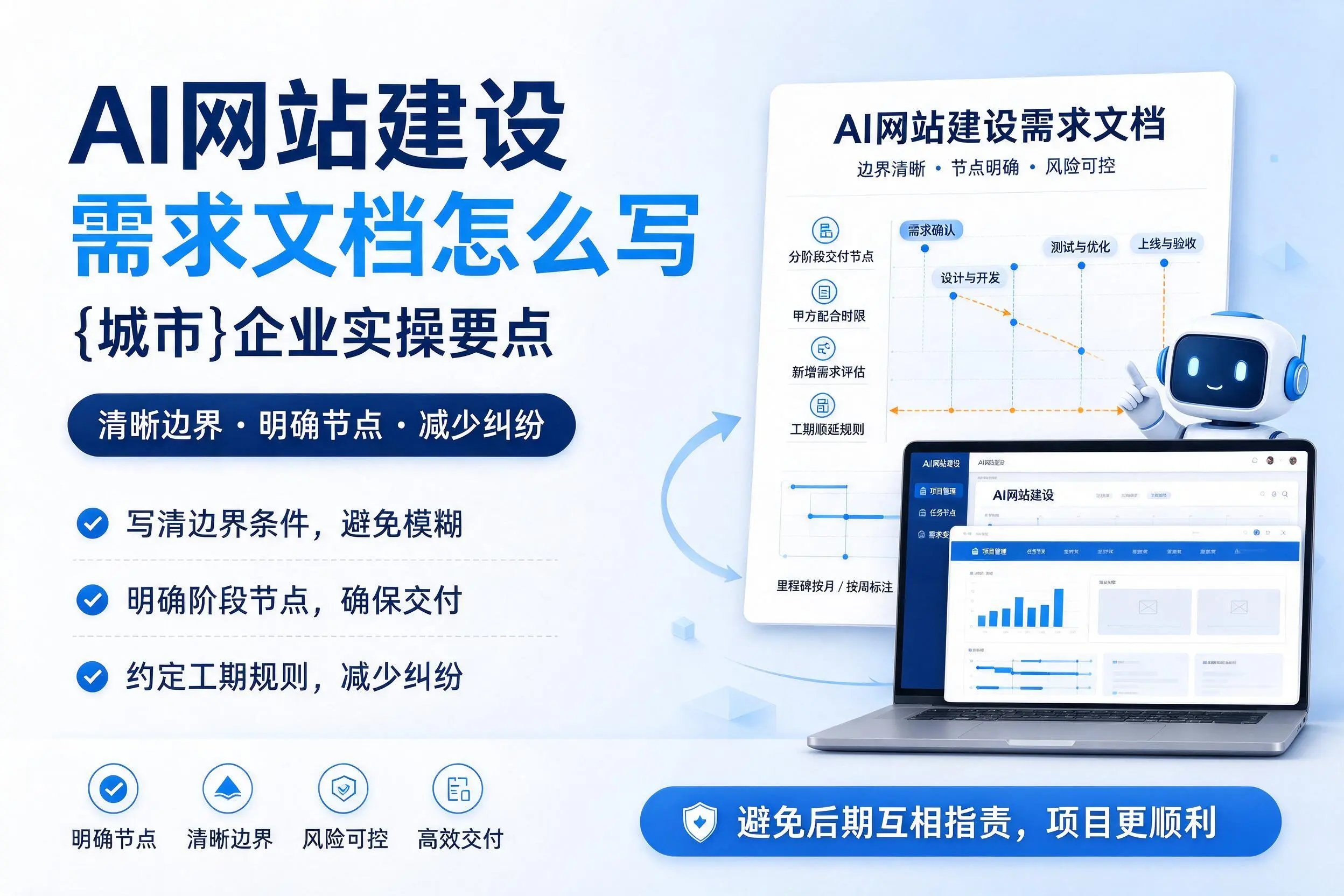 AI网站建设需求文档怎么写，潜江企业实操要点
