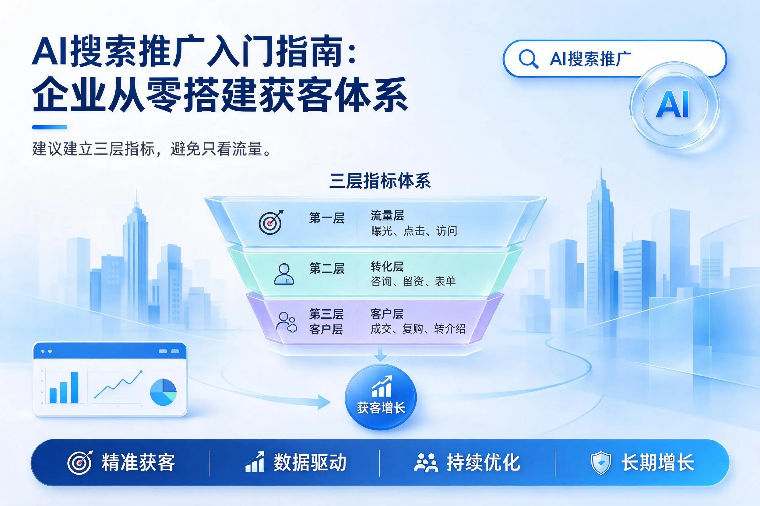 AI搜索推广入门指南:潜江企业从零搭建获客体系